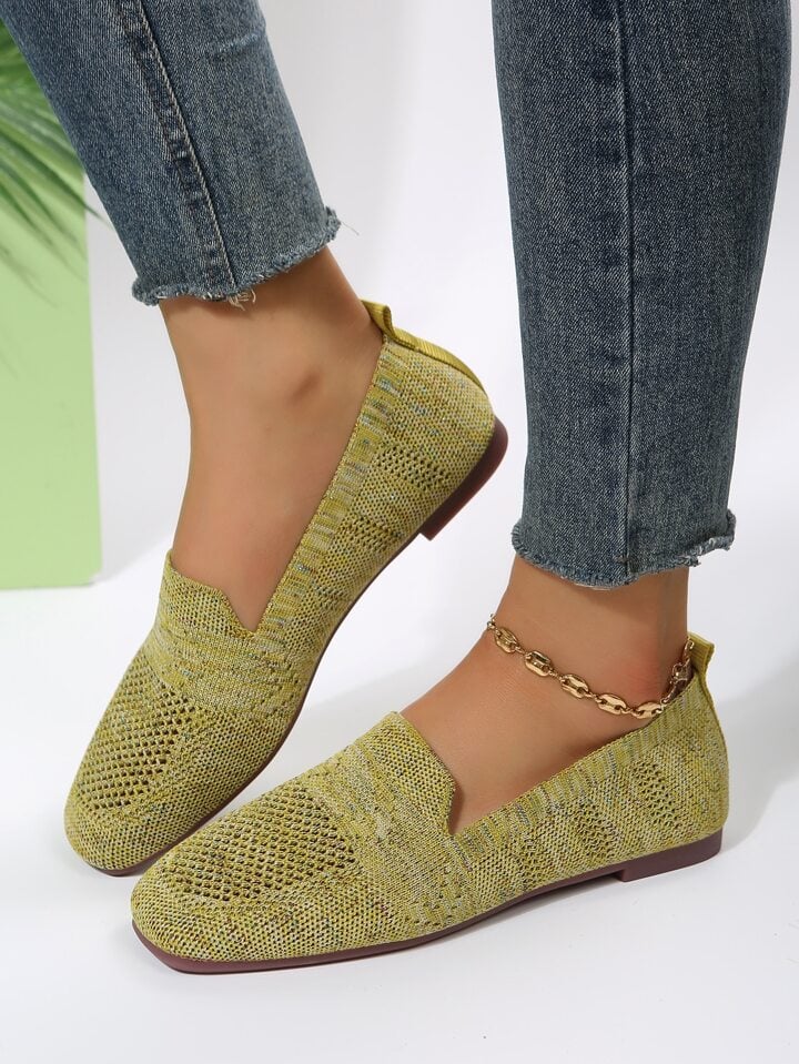 Women's orthopaedic slip-on sneakers with soft footbed, breathable mesh