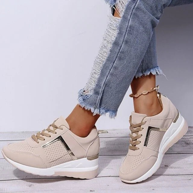Orthopaedic Women's Sneakers with Cushioning & Arch Support – Valora