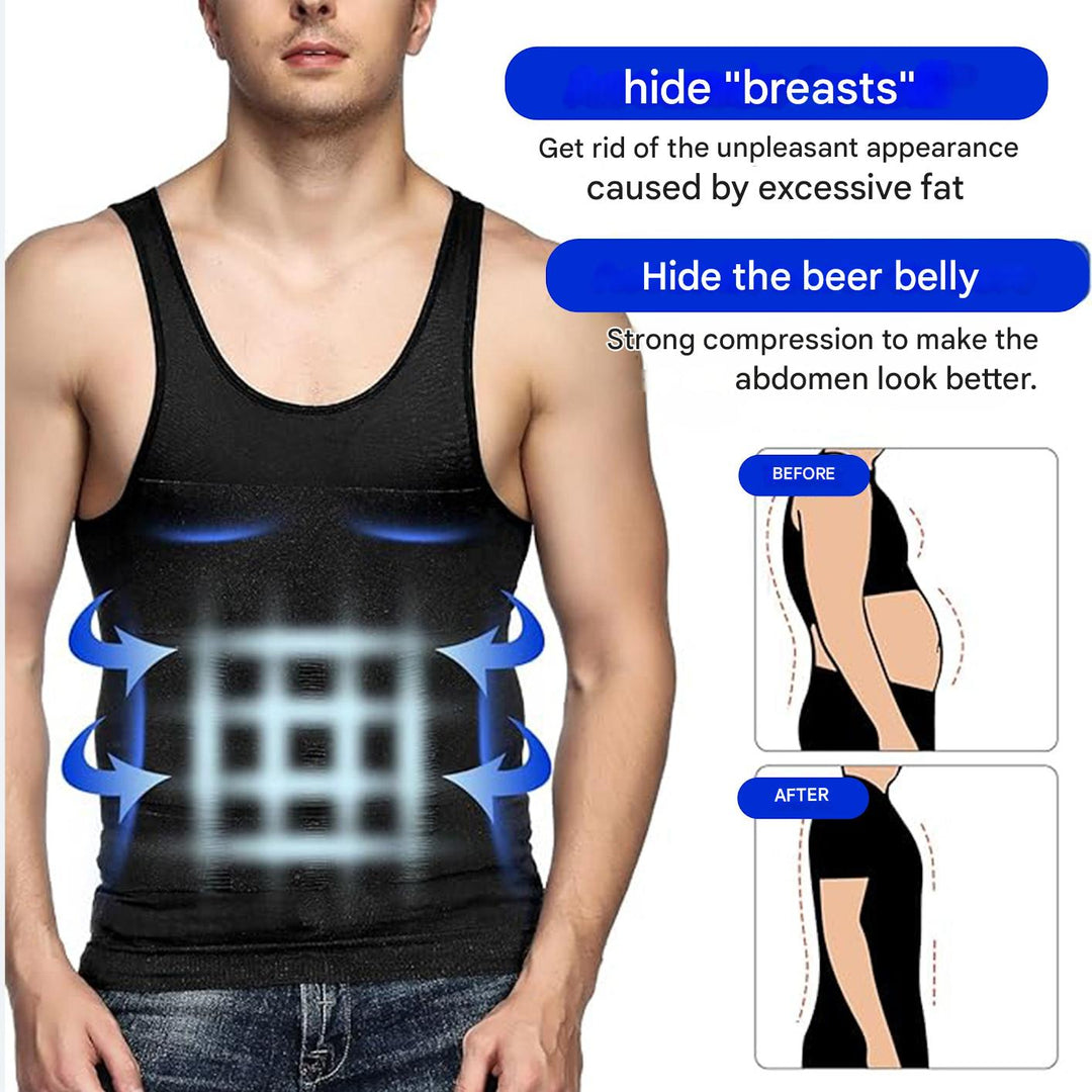 Men's Shaping Compression Undershirt – Noah