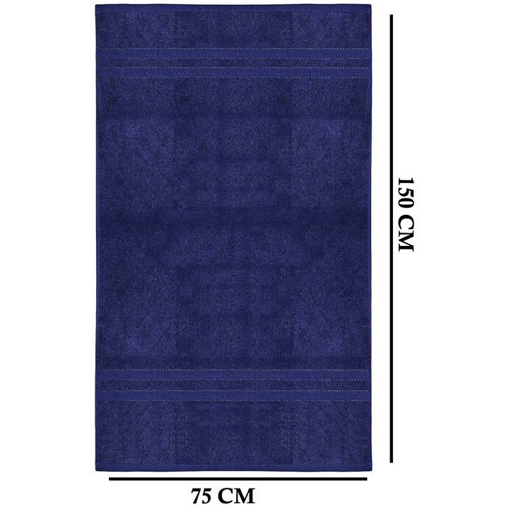 4-Piece Jumbo Bath Towel Set - Quick Dry Bathroom Towels