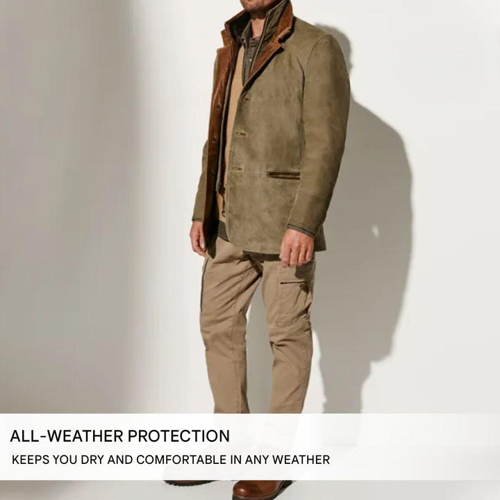 Men's Autumn Blazer – Leandro in Autumn Leaf Shades