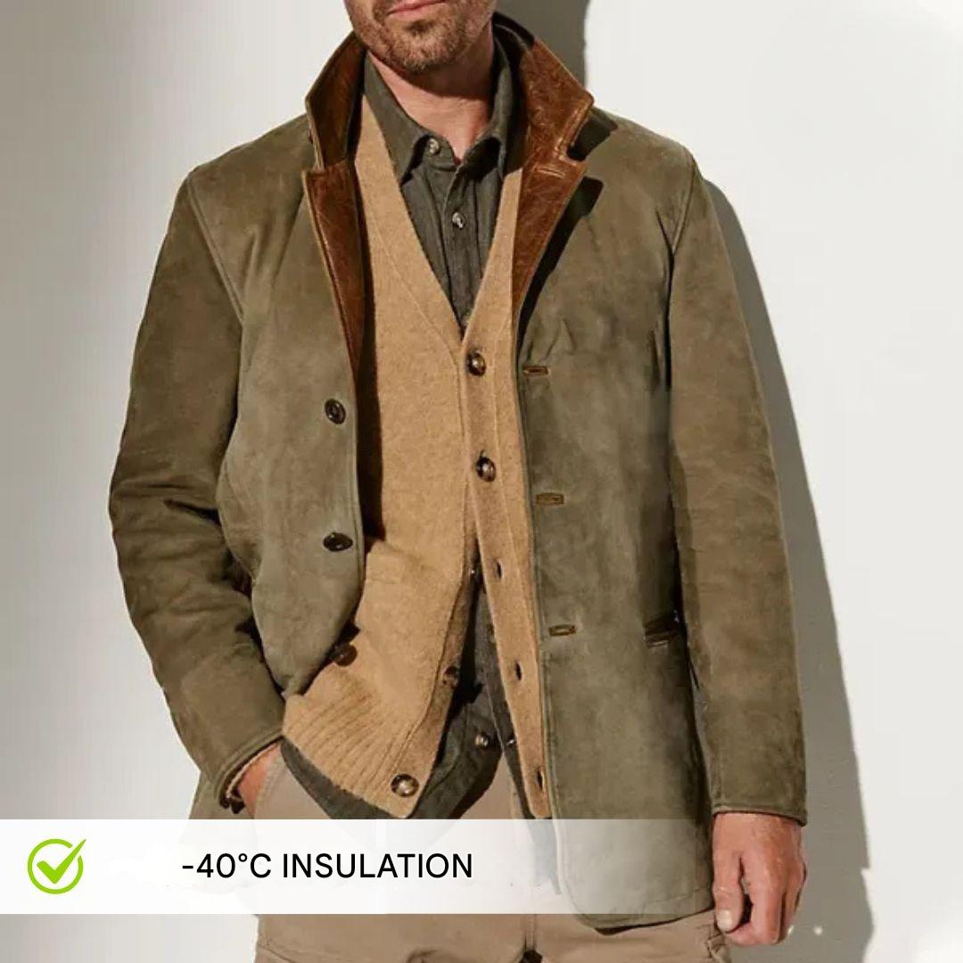 Men's Autumn Blazer – Leandro in Autumn Leaf Shades