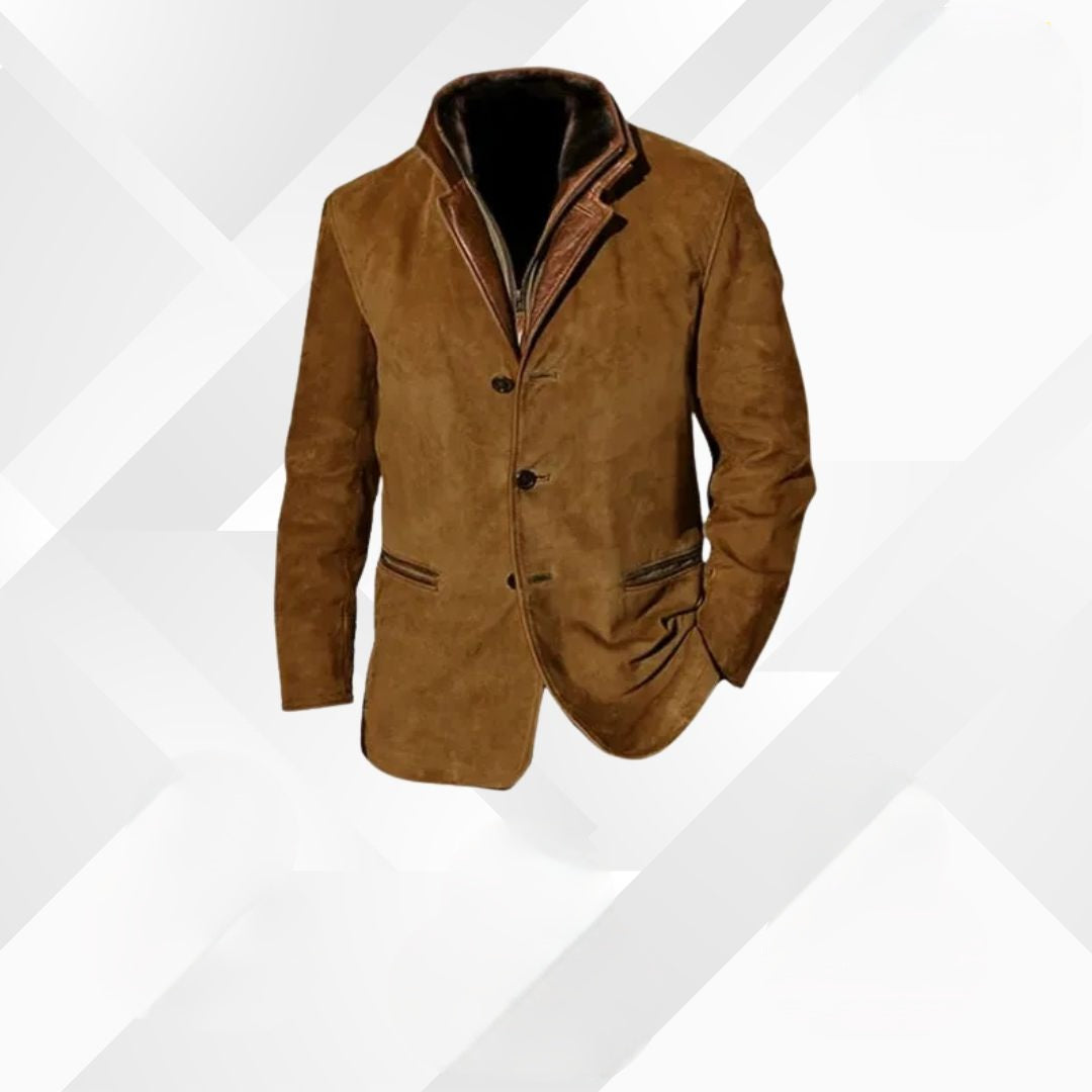 Men's Autumn Blazer – Leandro in Autumn Leaf Shades