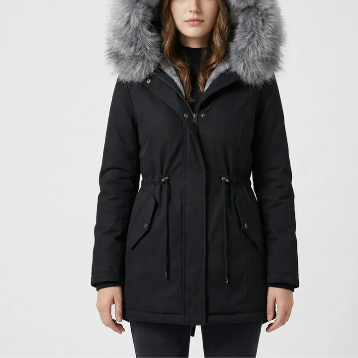 Hooded Long Women's Winter Coat
