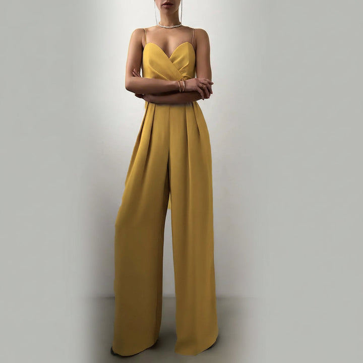 Sleeveless with High Waist Jumpsuit for Women