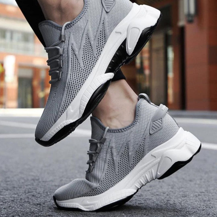 Stylish Men's Sneakers with Discreet Height Boost – MaxLift Boost