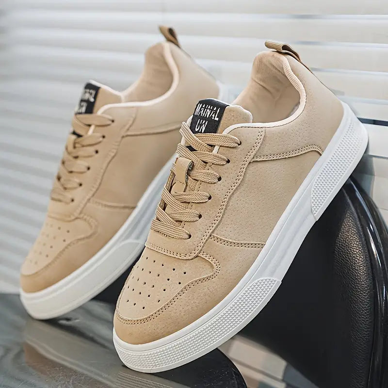 Men's Suede Walking Shoes with Comfortable Sole and Style - Marco