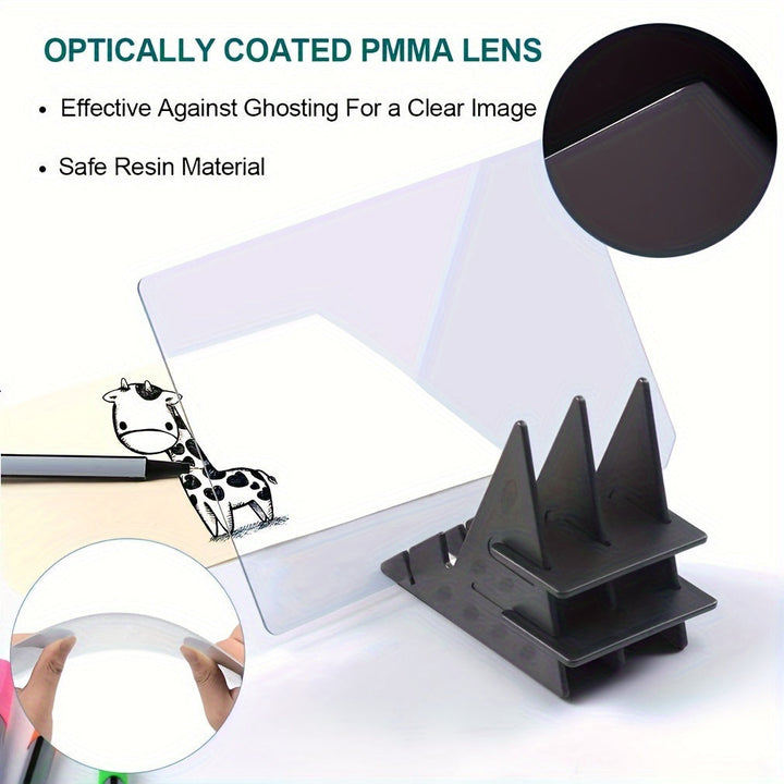 Optical Drawing Board – Perfect for Sketching and Tracing Images