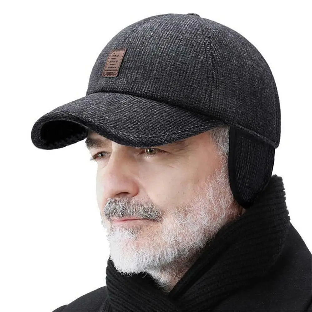 Classic Winter Hat | Nostalgic Wool Snap Cap