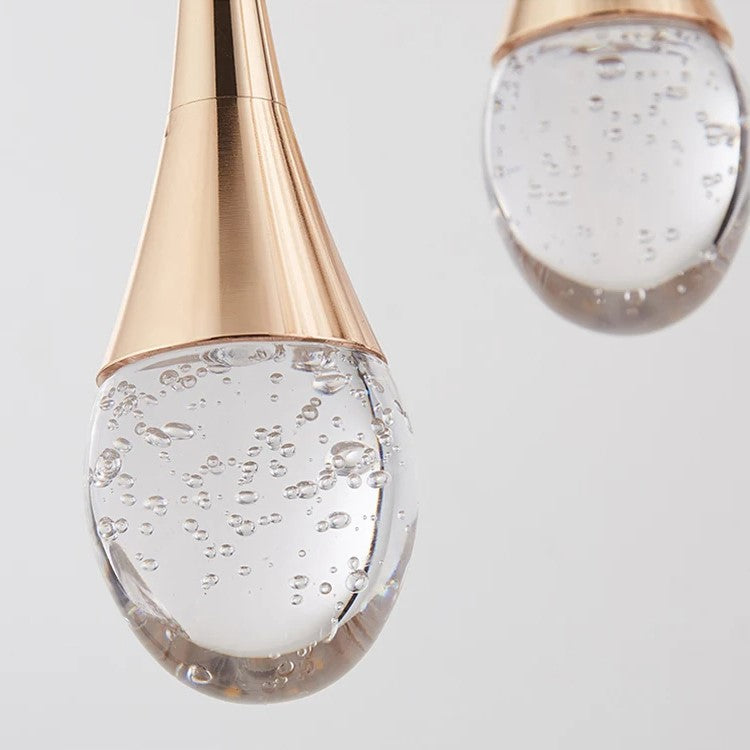 Glass Pendant Light with Warm Glow - Vetra
