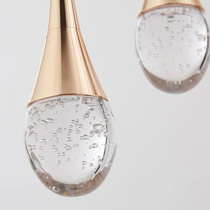 Glass Pendant Light with Warm Glow - Vetra