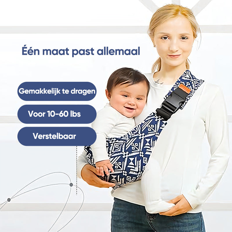 Ergonomic Adjustable Baby Carrier – SnuggleRide