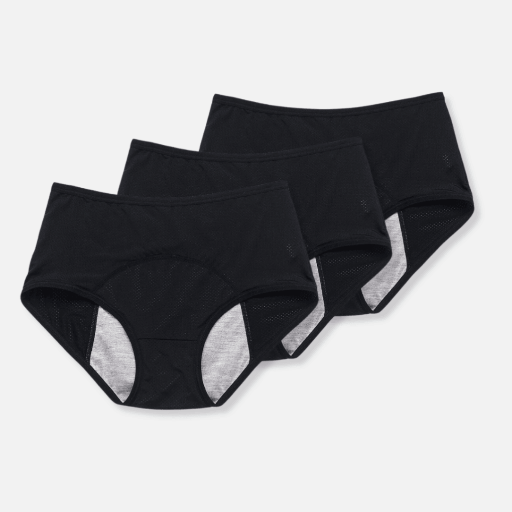 Leak-Proof Menstrual Underwear (3-Pack) for Women