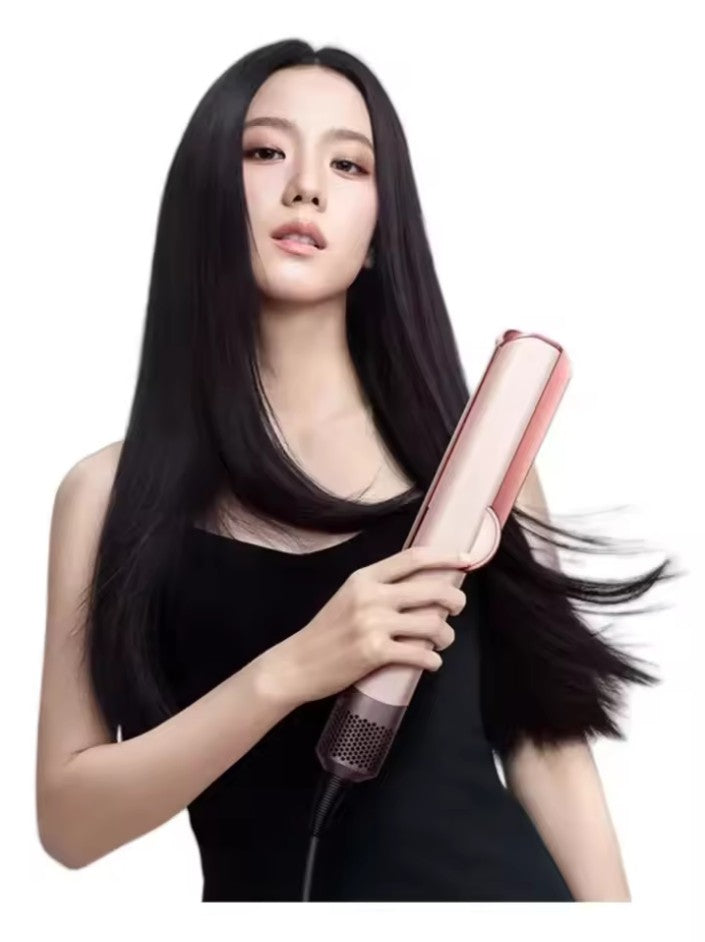 2-in-1 Hair Dryer and Straightener with Customizable Settings