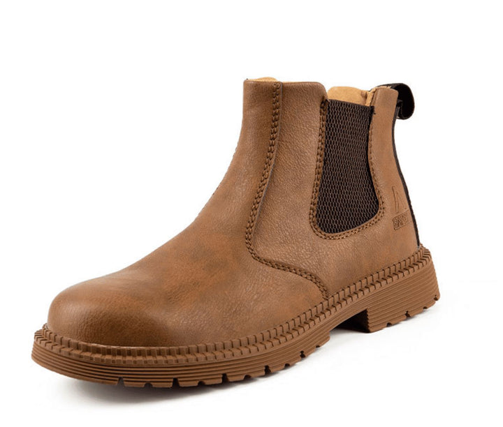 Orthopaedic Leather Safety Boots for Men - Matthias