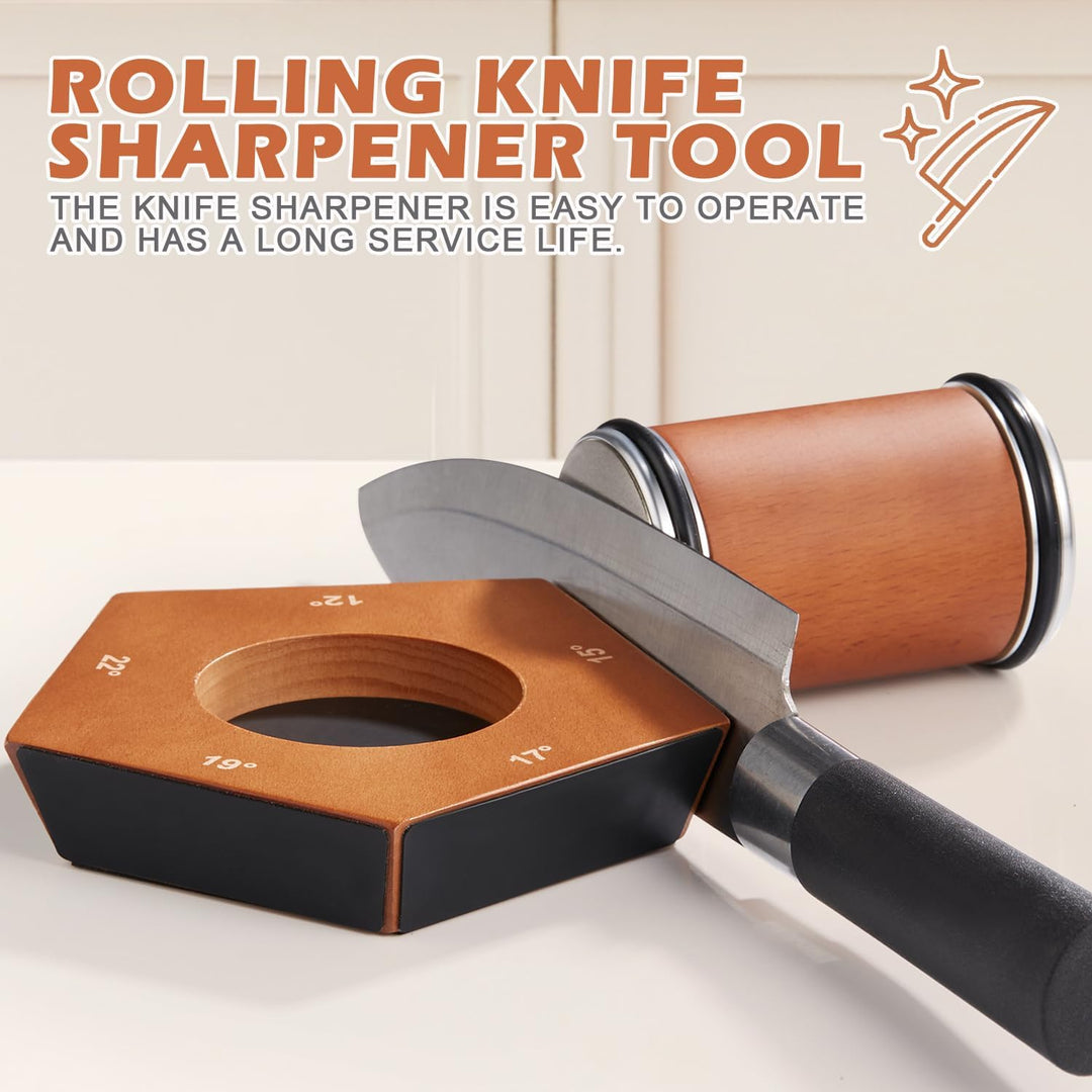 Manual Diamond Roller Knife Sharpener - SharpRoll