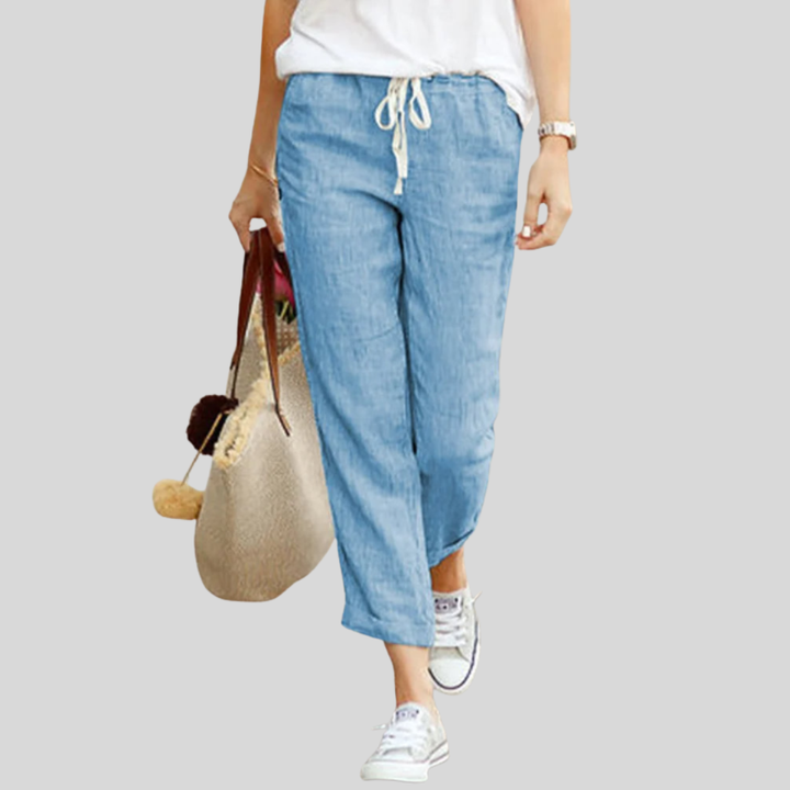 Elegant Cropped Trousers for Women