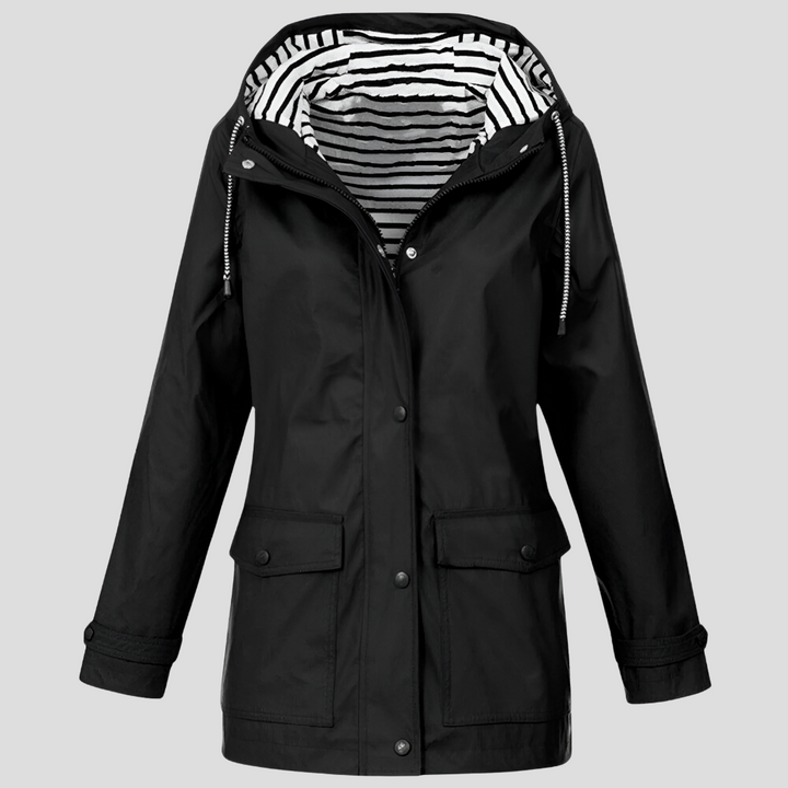 Water-resistant and Wind-resistant Hooded Jacket for Women