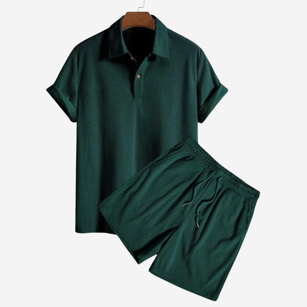 Twill Short Sleeve Shirt for Men