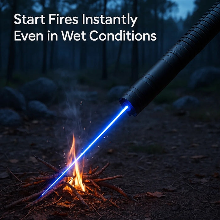 AeroForge Pro Laser Flashlight Provides Brilliant Waterproof Light for Outdoor Survival