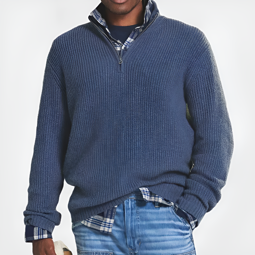 Half-Zip Sweater for Men