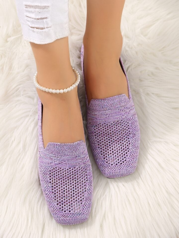 Women's orthopaedic slip-on sneakers with soft footbed, breathable mesh