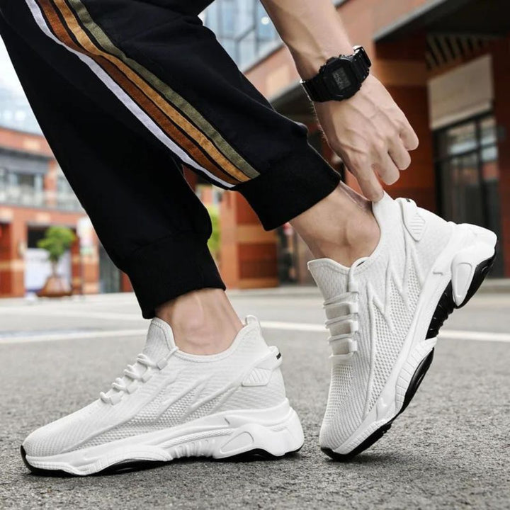 Stylish Men's Sneakers with Discreet Height Boost – MaxLift Boost