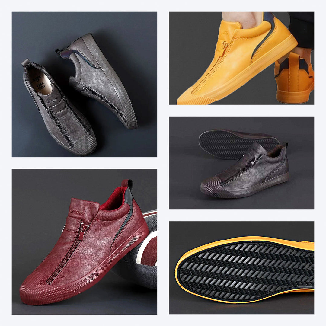 Men's Sneakers with Zip and Comfort – Noah