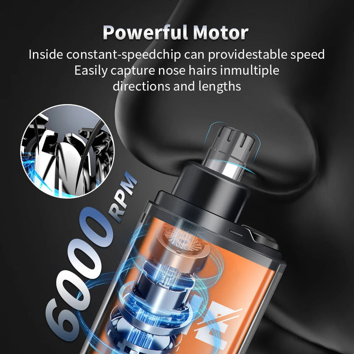 Compact USB Rechargeable Nose Trimmer