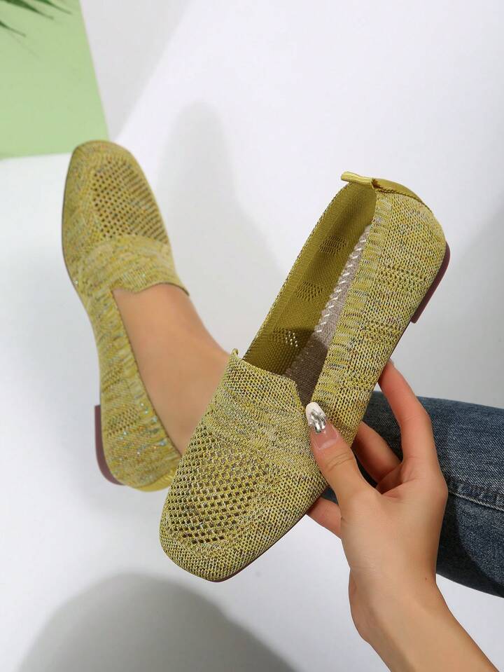 Women's orthopaedic slip-on sneakers with soft footbed, breathable mesh