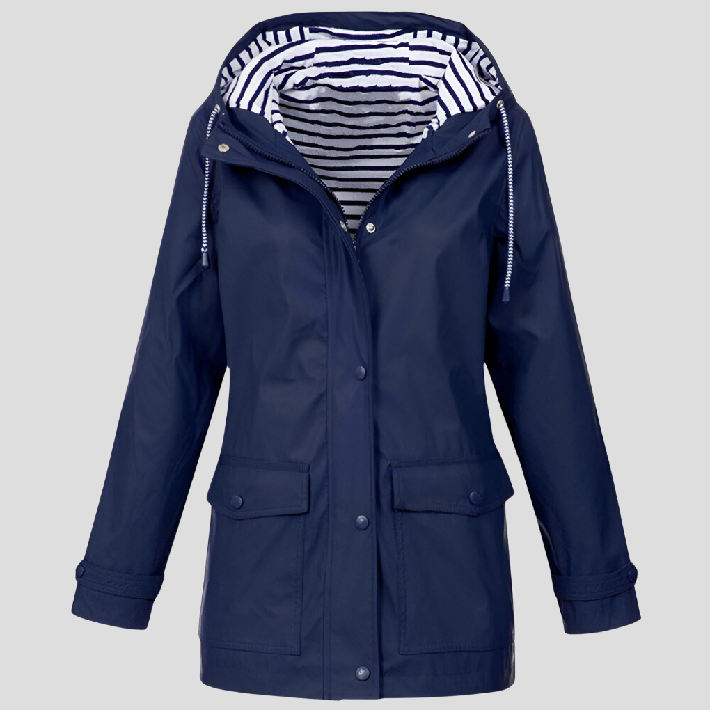 Water-resistant and Wind-resistant Hooded Jacket for Women