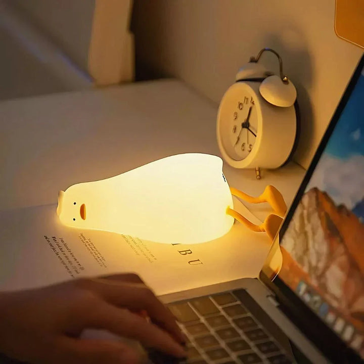 Adorable LED Night Lamp Adjustable Brightness with Sleep Timer