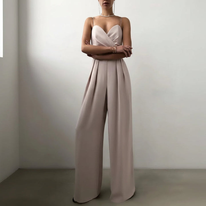 Sleeveless with High Waist Jumpsuit for Women