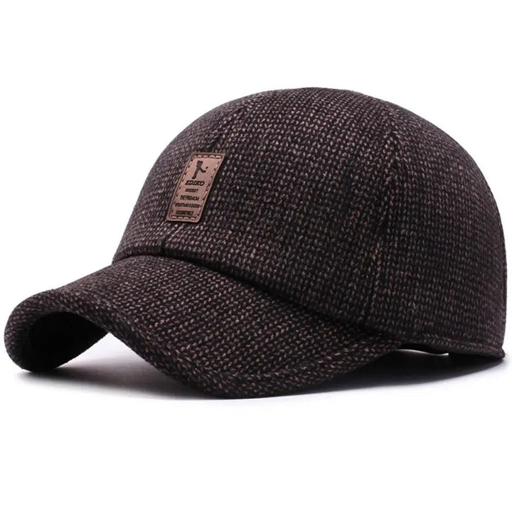 Classic Winter Hat | Nostalgic Wool Snap Cap