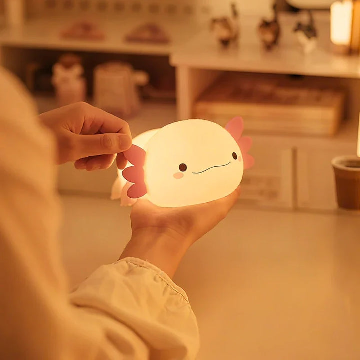 Adorable LED Night Lamp Adjustable Brightness with Sleep Timer