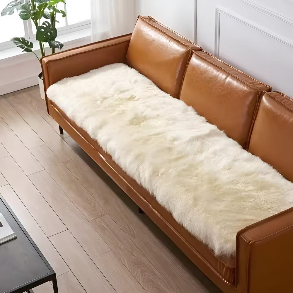Faux Fur Sofa Cover
