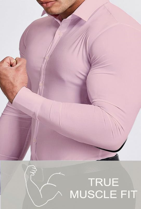 Men's Slim-Fit Wrinkle-Free Shirt for Spring 2026 – David