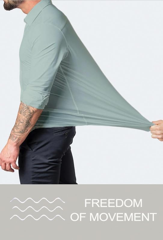 Men's Slim-Fit Wrinkle-Free Shirt for Spring 2026 – David