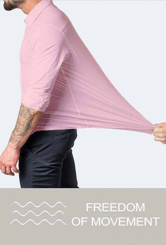 Men's Slim-Fit Wrinkle-Free Shirt for Spring 2026 – David