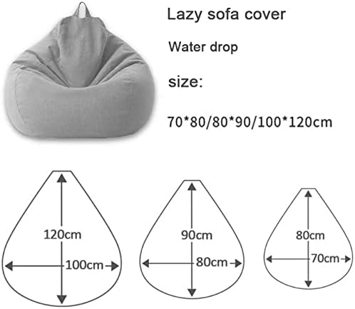 Bean Bag Trekk | Ergonomic and Stylish | 80x90 cm, 100x120 cm