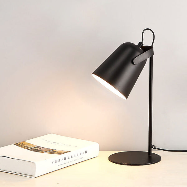 Nordic Macaron Bucket Table Lamp | Scandinavian Desk Light
