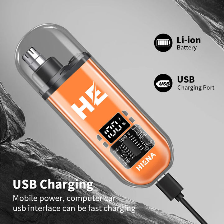 Compact USB Rechargeable Nose Trimmer