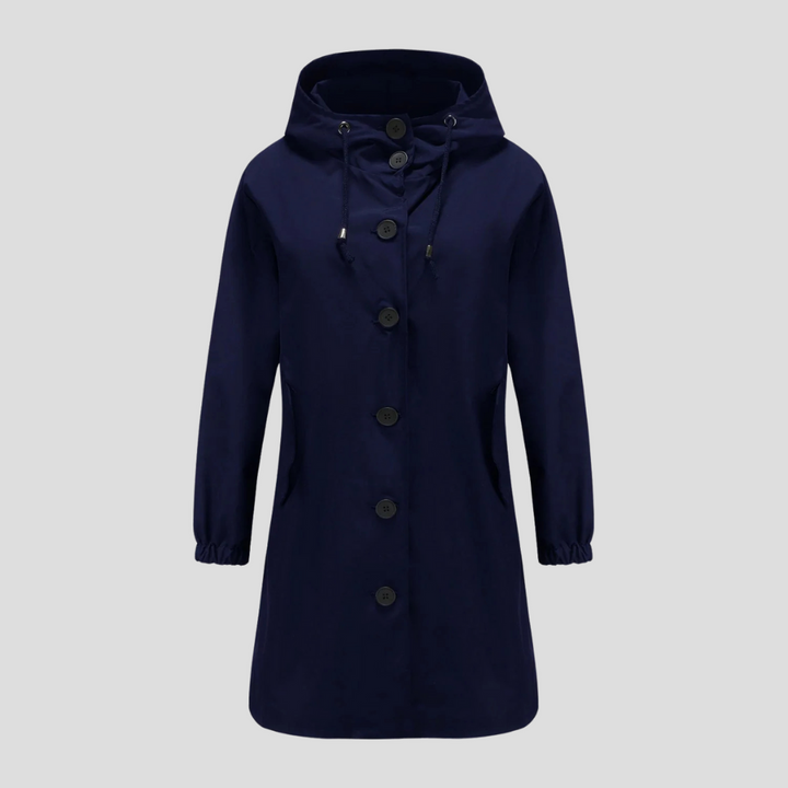 Waterproof Hooded Rain Jacket for Women