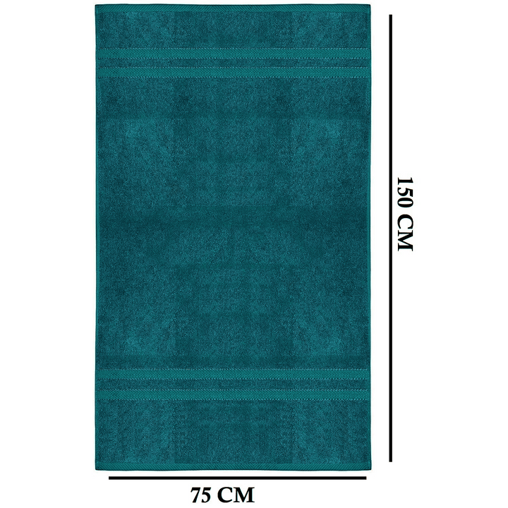 4-Piece Jumbo Bath Towel Set - Quick Dry Bathroom Towels