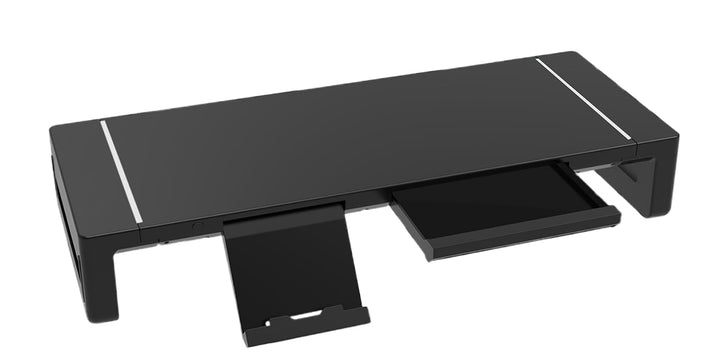 Elevation Adjustable Monitor Stand with Drawer – Stravon