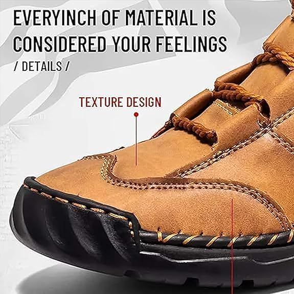 Handmade Waterproof Orthopaedic Boots for Men – Arch Support and Non-Slip Soles – Renvar