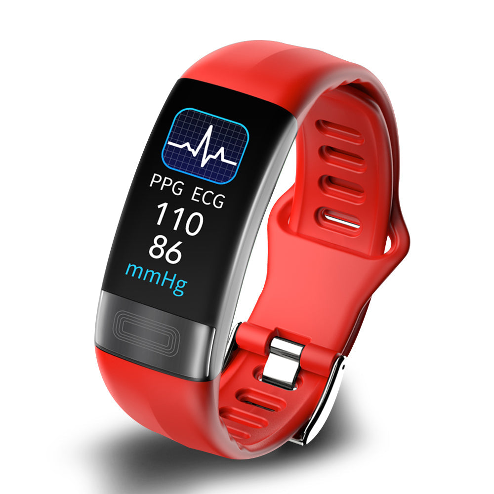 P11 Plus Health Tracker | Professional ECG and Blood Pressure Monitoring | HRV Analysis with Lorenz Plot | SpO2 and Sleep Screening | IP67 Waterproof | Cycle Tracking