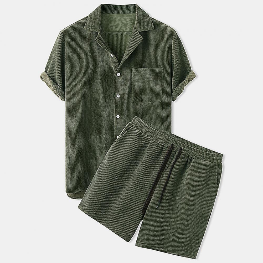 Breeze Set – Corduroy Shorts Set for Men