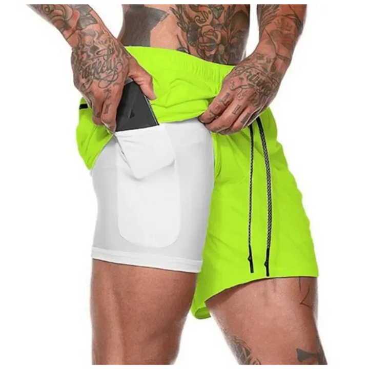 2-in-1 Men's Sport Shorts