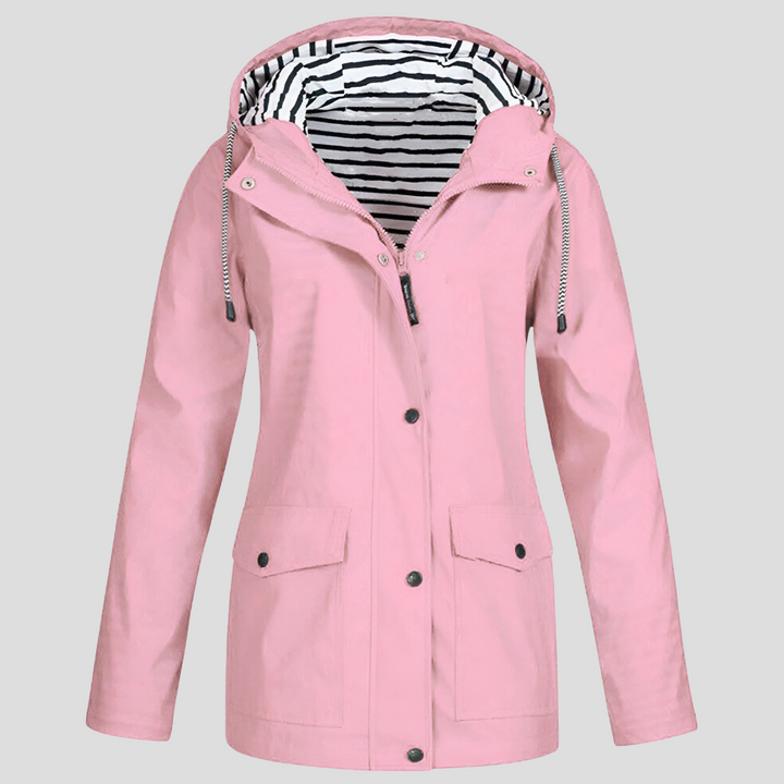 Water-resistant and Wind-resistant Hooded Jacket for Women
